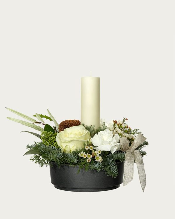 Köp blommor med hemleverans - Dekoration Vinterljus
