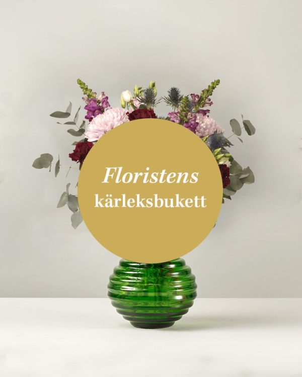 Köp blommor med hemleverans - Floristens kärleksbukett